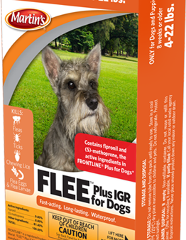 Martin s FLEE® Plus IGR for Dogs (4-22 lbs) Cheap