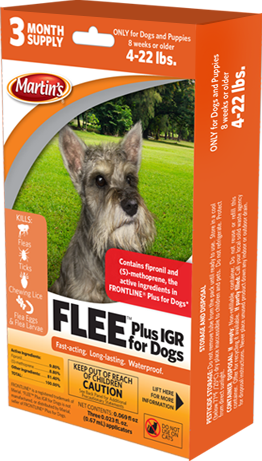 Martin s FLEE® Plus IGR for Dogs (4-22 lbs) Cheap