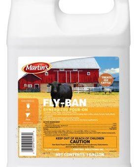 Martin s Fly-Ban Synergized Pour-On Fashion