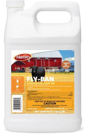 Martin s Fly-Ban Synergized Pour-On Fashion