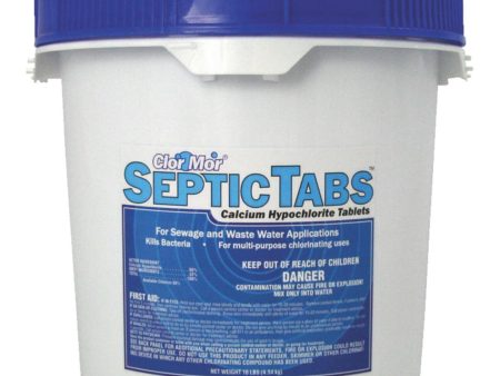 Chlor Mor Septic Tabs 10 Lb. Chlorine Tablet Online Sale