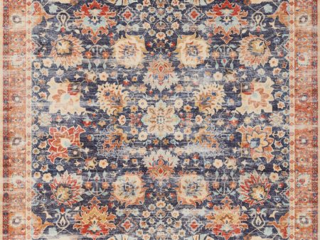 Momeni Sultana SLT-1 Navy Area Rug Online Hot Sale