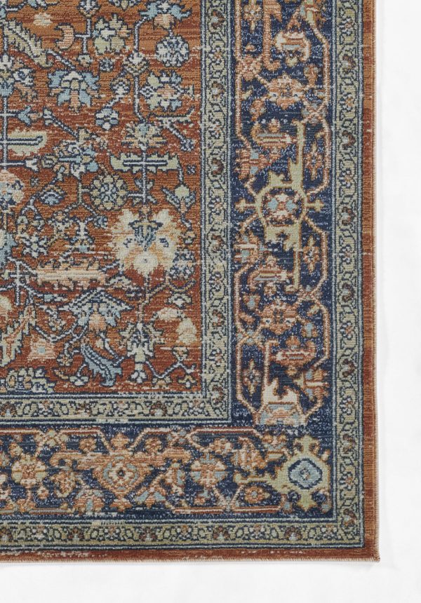 Momeni Lillihan LIH-1 Copper Area Rug on Sale