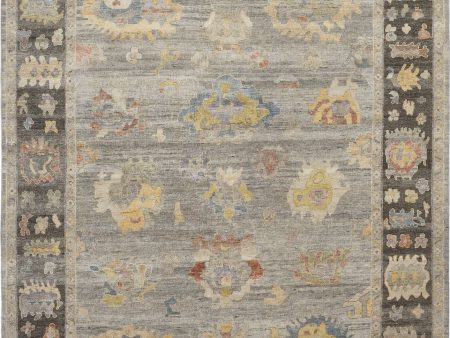 Ancient Boundaries Aquilla AQU-04 Grey Flannel Bark Area Rug on Sale