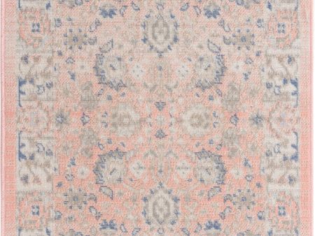 Unique Loom Whitney T-WHIT3 Powder Pink Area Rug Online Sale