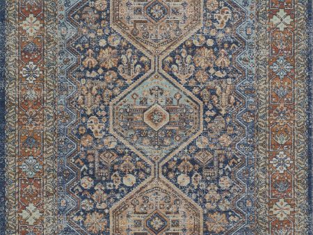 Momeni Lillihan LIH-2 Navy Area Rug Discount