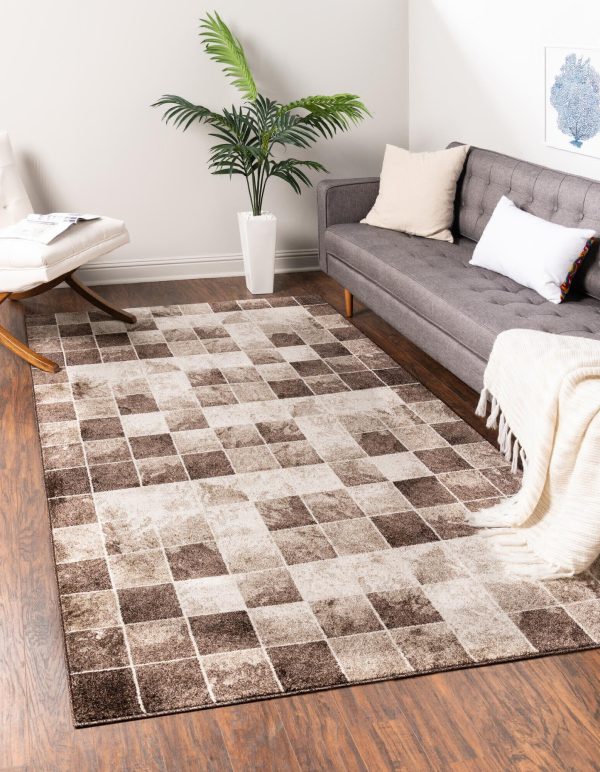 Unique Loom Wildlife T-8962a Light Brown Area Rug on Sale