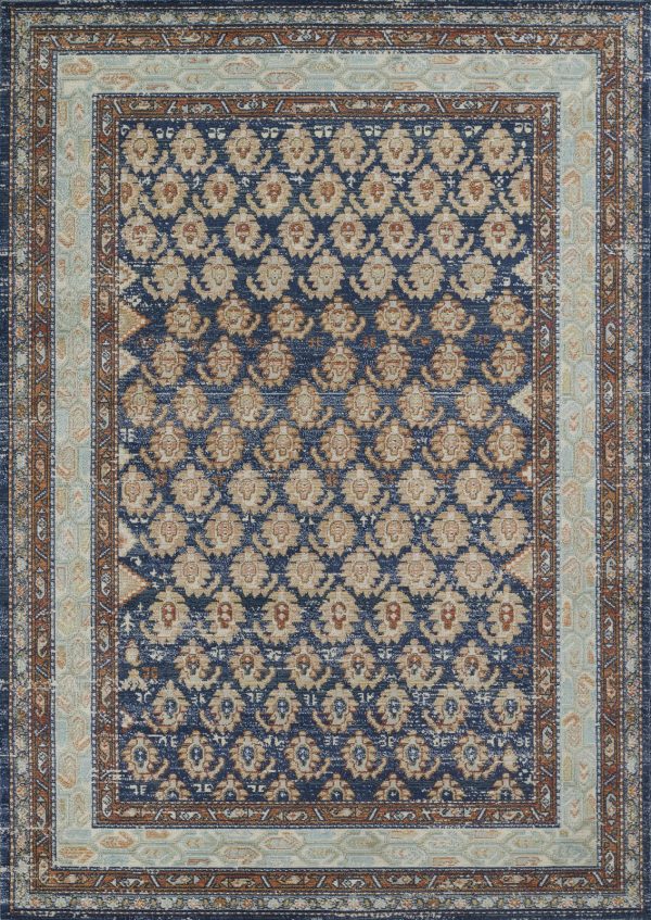 Momeni Lillihan LIH-4 Navy Area Rug For Discount