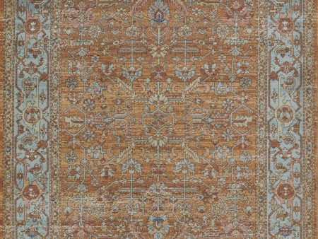 Momeni Lillihan LIH-1 Orange Area Rug For Cheap