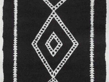 Momeni Monaco MOA-7 Black Area Rug For Cheap