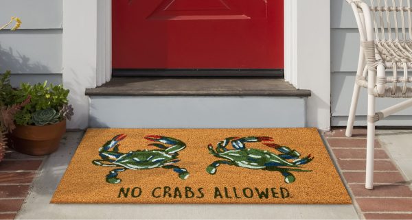 Trans Ocean Natura 2502 12 No Crabs Allowed Natural by Liora Manne Supply