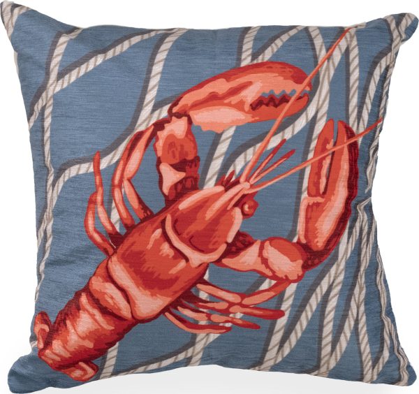 Trans Ocean Illusions 3297 33 Lobster Net Navy by Liora Manne For Discount