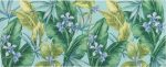 Trans Ocean Illusions 3308 04 Tropical Leaf Blue by Liora Manne on Sale