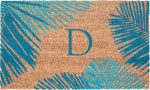 Trans Ocean Dwell 9003 03D Palm Border Blue by Liora Manne Online