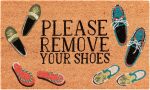 Trans Ocean Natura 2224 12 Please Remove Your Shoes Natural by Liora Manne Hot on Sale