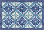 Trans Ocean Illusions 3303 04 Madrid Blue by Liora Manne on Sale