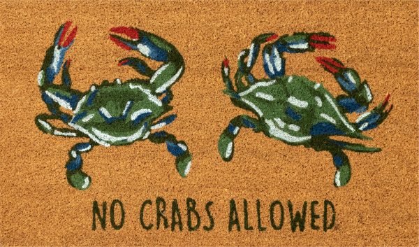 Trans Ocean Natura 2502 12 No Crabs Allowed Natural by Liora Manne Supply