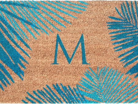 Trans Ocean Dwell 9003 03M Palm Border Blue by Liora Manne For Cheap