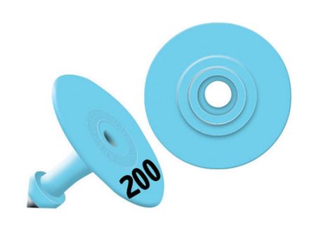 Allflex Global Small Round Numbered Tags 176-200 Blue 1 Count by Allflex Online Sale