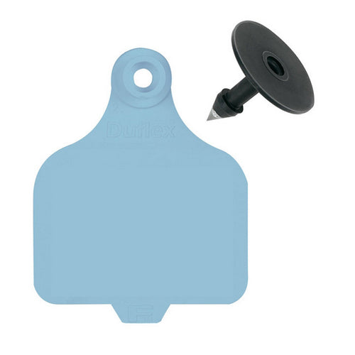 DuFlex Large Blank Tags Blue 25 s 1 Count by Destron Fearing Duflex Online now