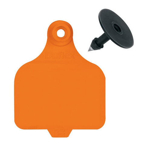 DuFlex Large Blank Tags Orange 25 s 1 Count by Destron Fearing Duflex For Cheap